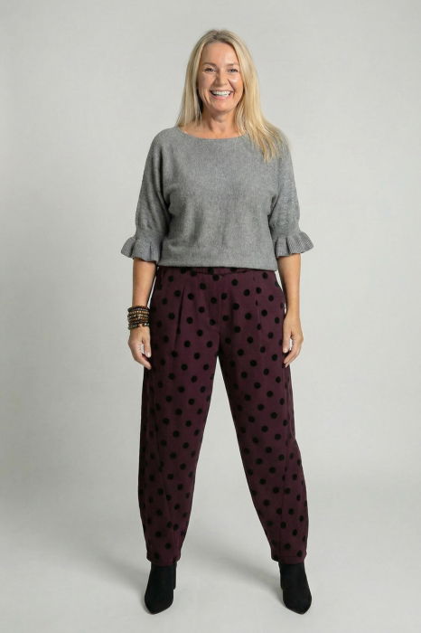 Pantaloni Bordo Lejeri Shopika | Confort și Stil