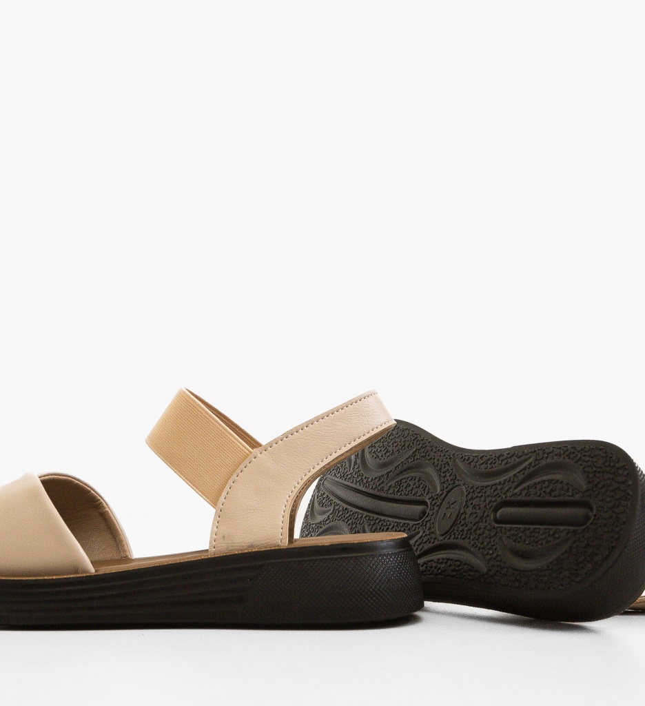 Sandale Dama Bej Nyuk | Confort și Eleganță - imagine 5