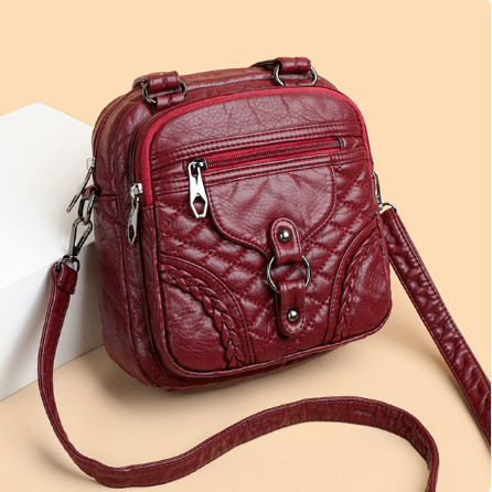 Rucsac Dalila GT2294 Bordo | Piele Ecologică - imagine 3