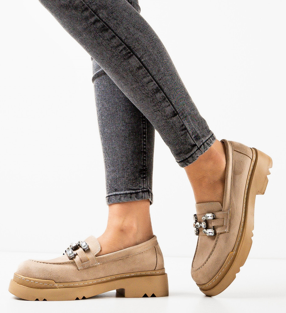 Pantofi Casual Maraya Bej | Stil & Confort