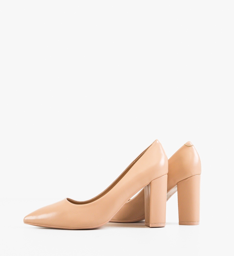 Pantofi Ferrell Nude - Eleganță și Stil - imagine 3