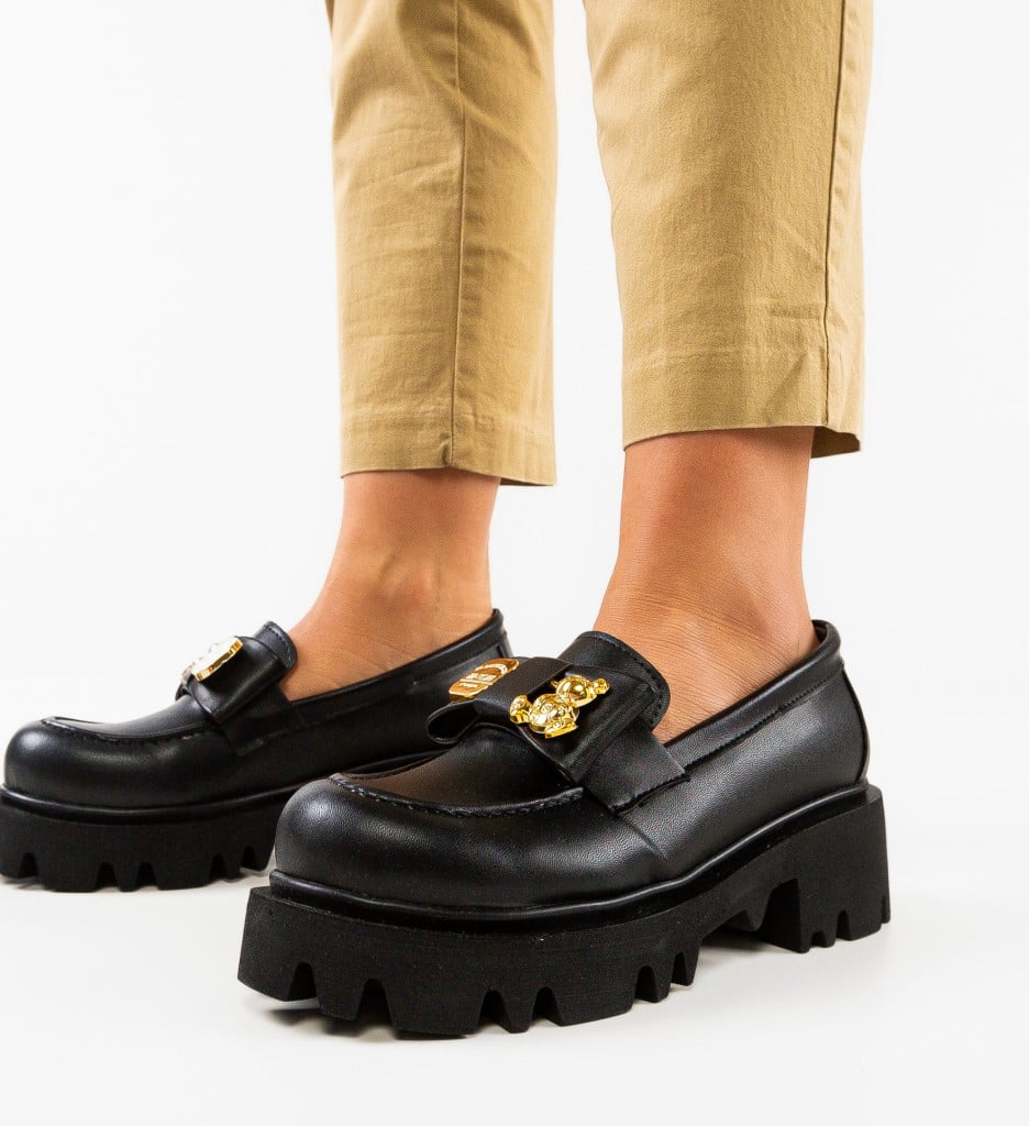 Pantofi Casual Berry Negri - Confort și Stil - imagine 7