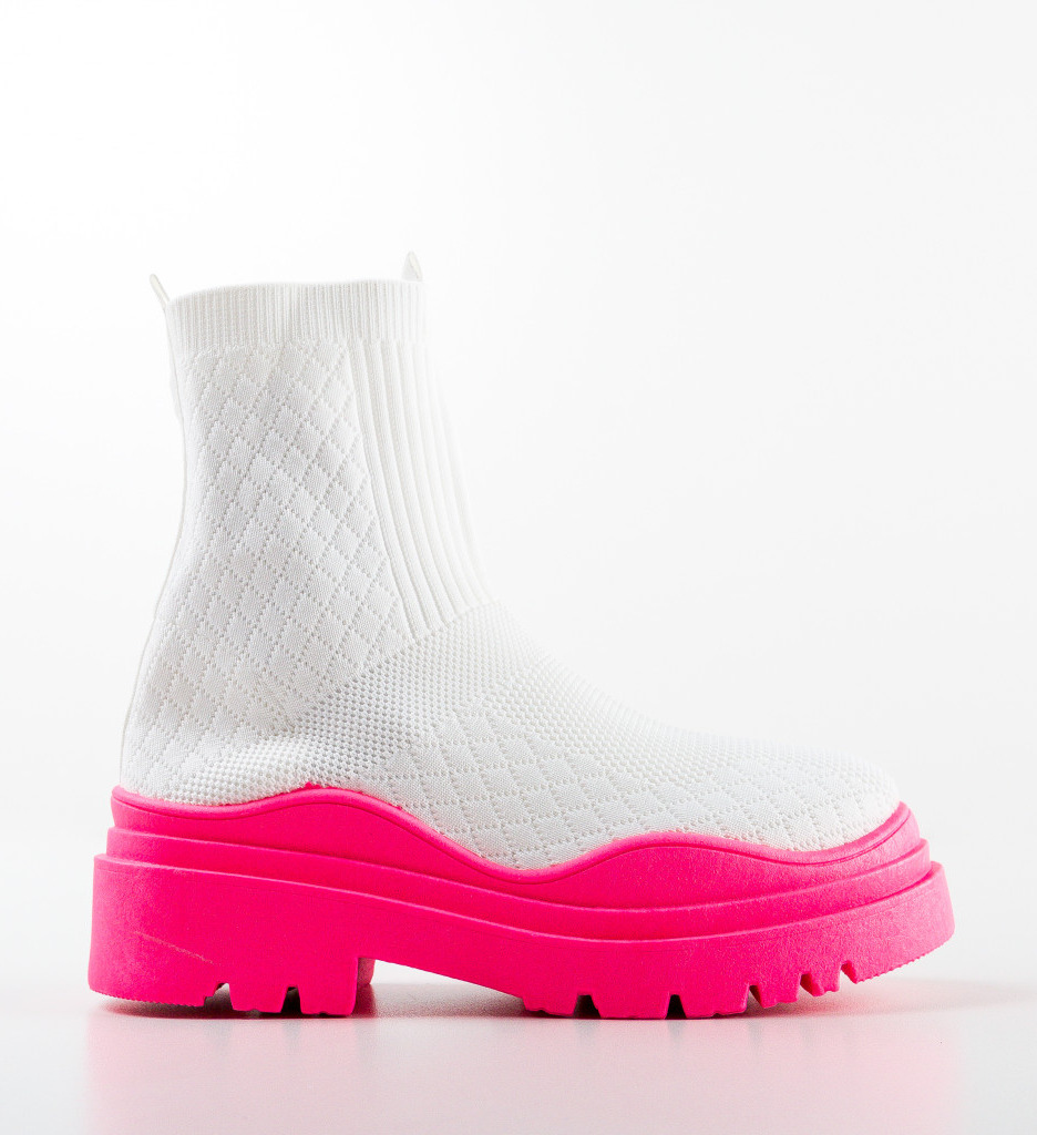 Sneakers Dama Julia Fuchsia - Confort și Stil - imagine 5