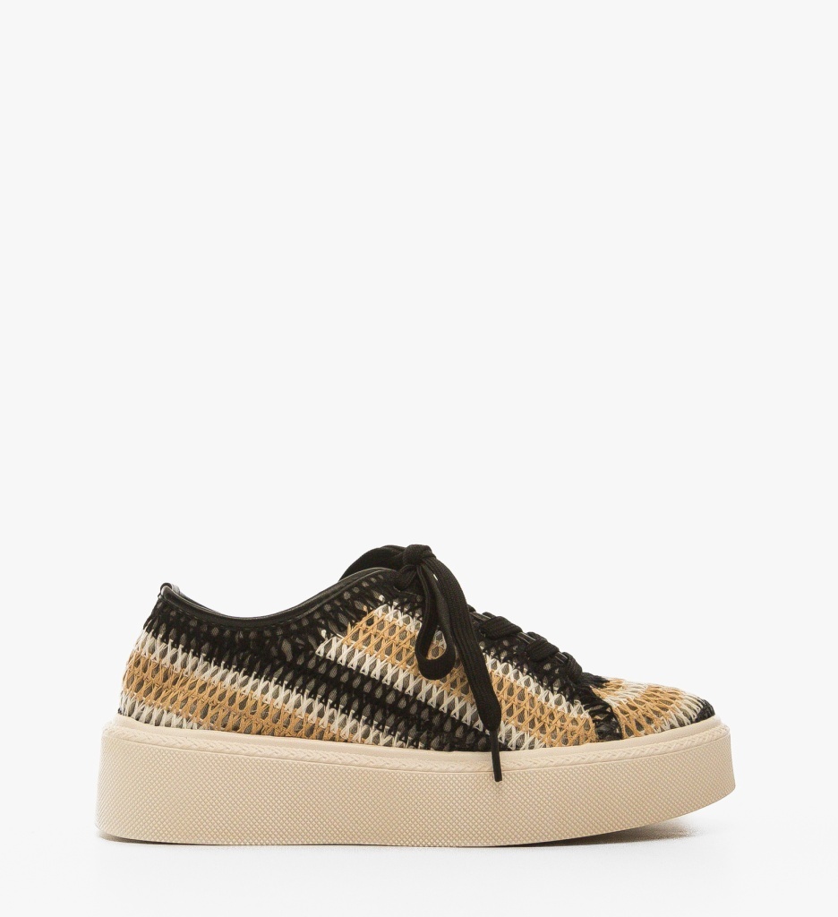Sneakers dama Reinbou Negri | Confort și Stil - imagine 6