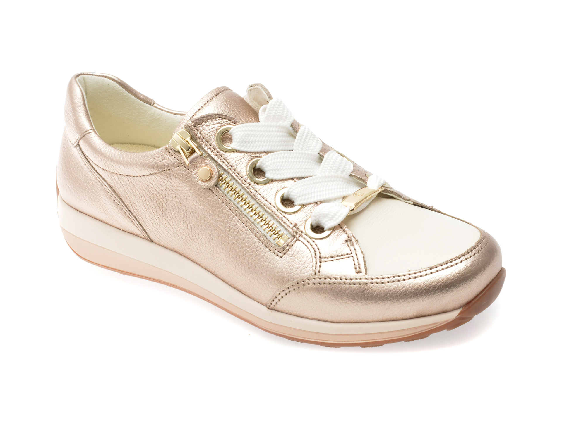 Pantofi Sport Ara Gri din Piele Naturală