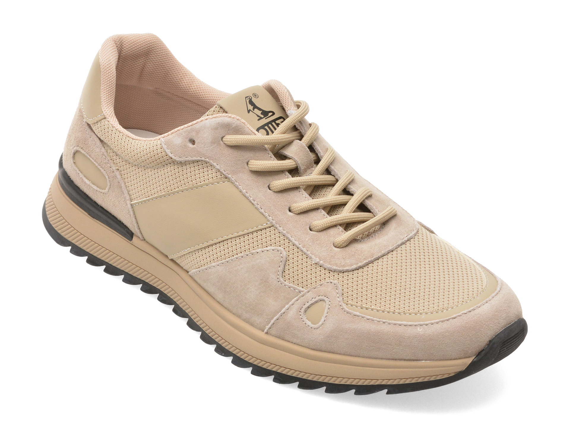 Pantofi Sport Otter Gri Barbati Piele Naturala