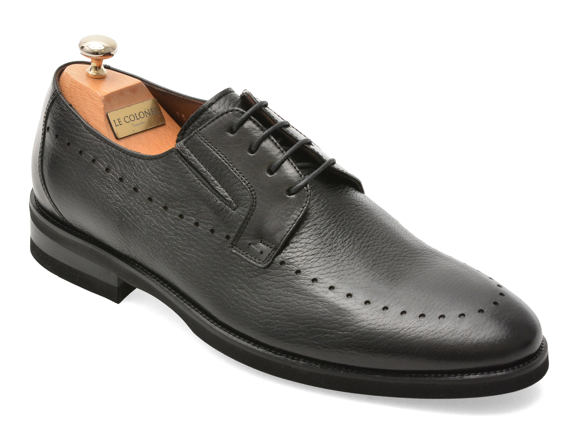 Pantofi Eleganti Le Colonel Negri din Piele - imagine 2