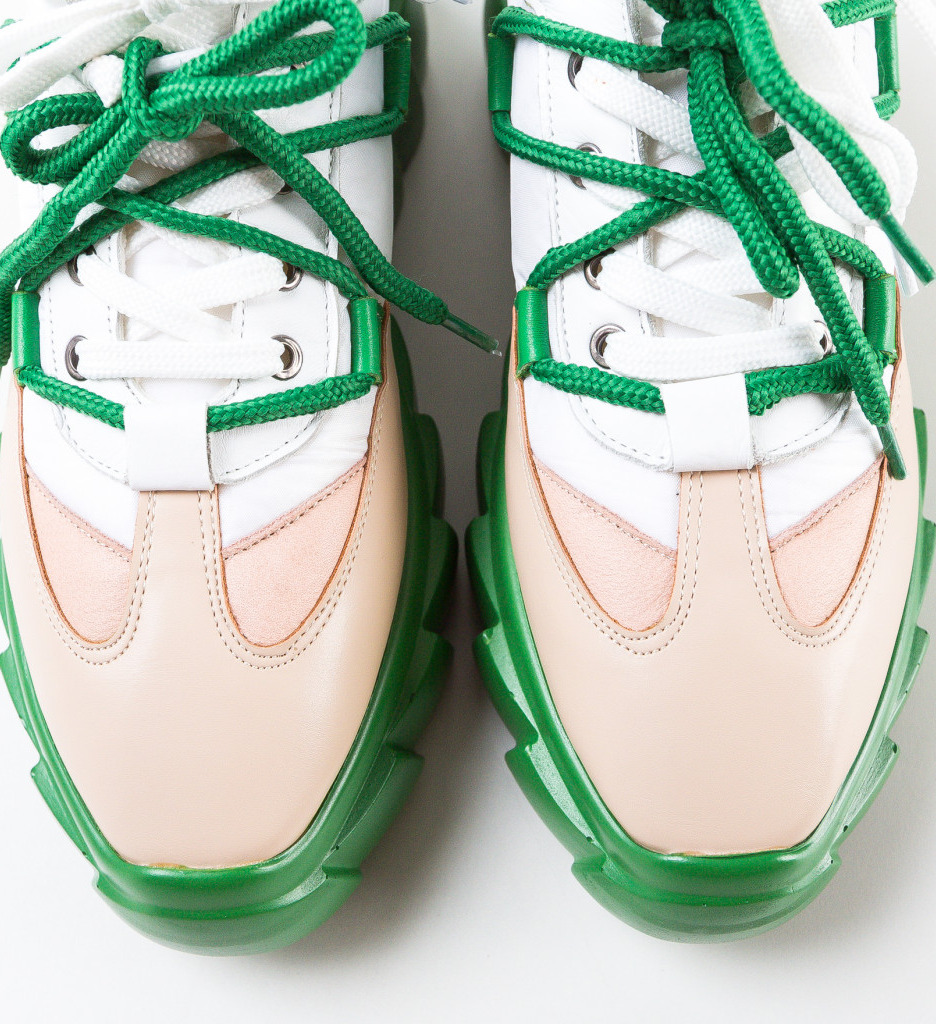 Adidași Dama Topy Bej | Confort Superior - imagine 6