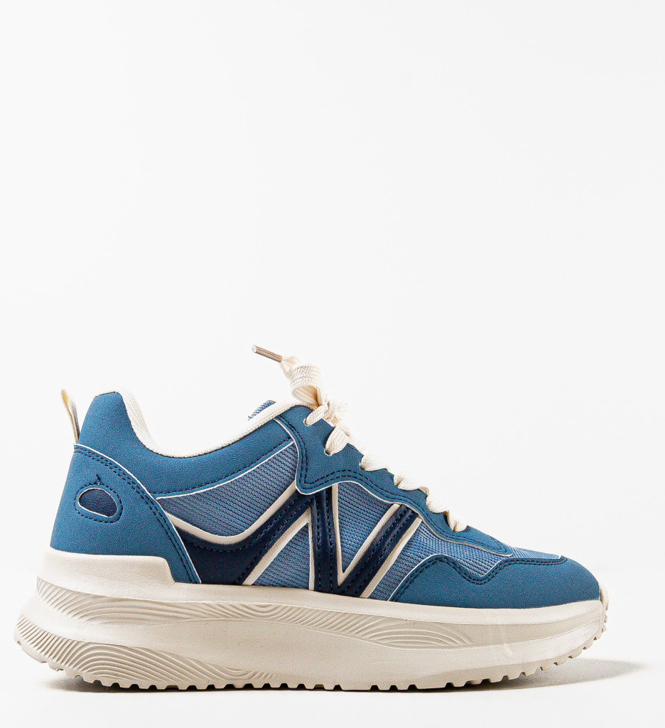 Sneakers Osborne Dama Albastri - Confort & Stil - imagine 5