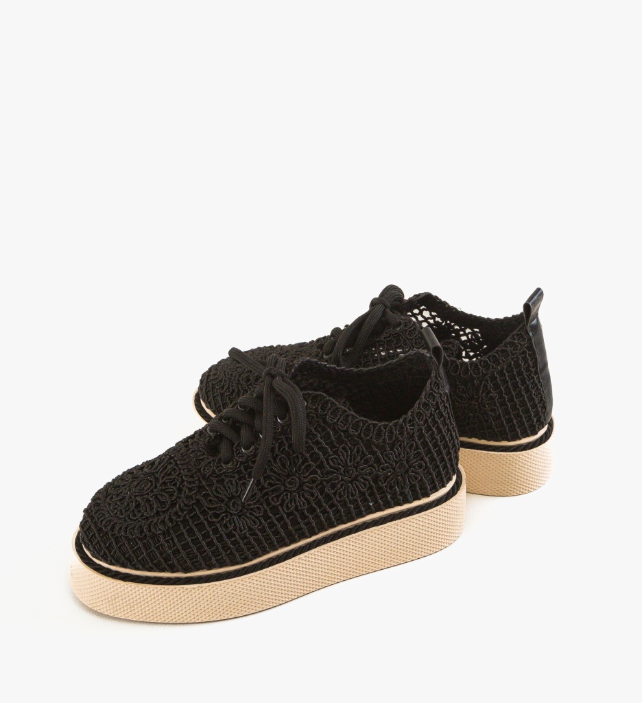 Pantofi Casual Ystory Negri - Confort Zilnic - imagine 5