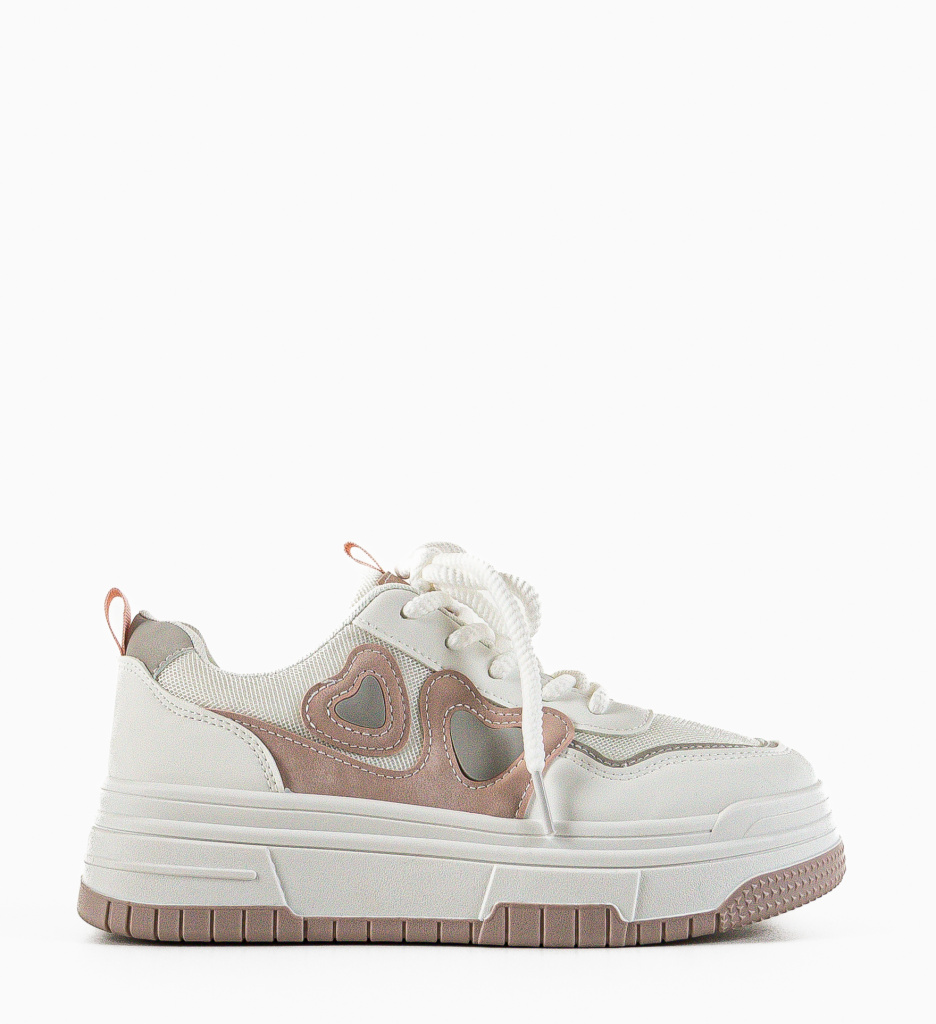 Sneakers Wells Roz 2 - Confort și Stil Feminin - imagine 4