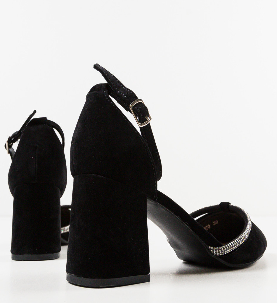 Pantofi dama Lylama Negri eleganți - imagine 5