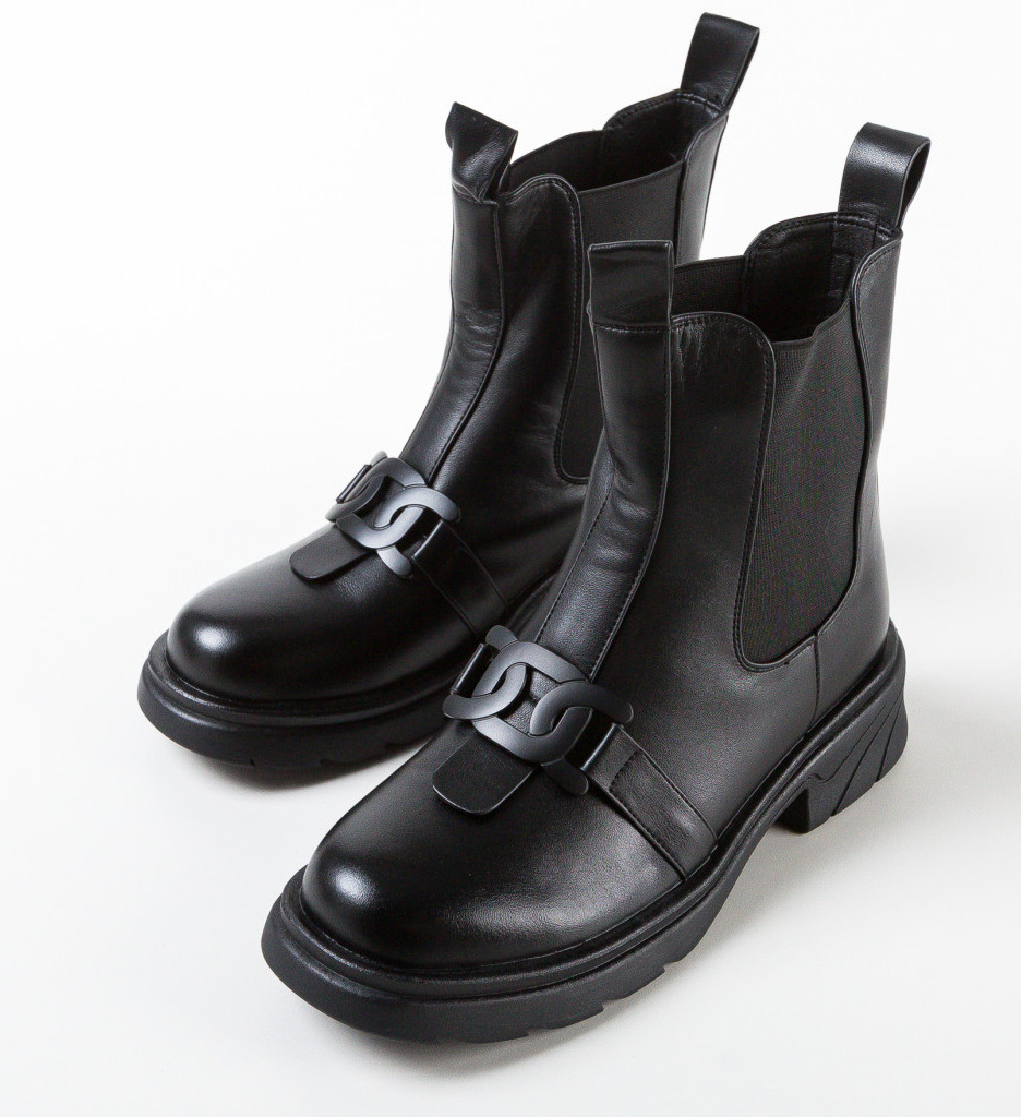 Ghete Hunter Dama Negre | Eleganță Urbană - imagine 6
