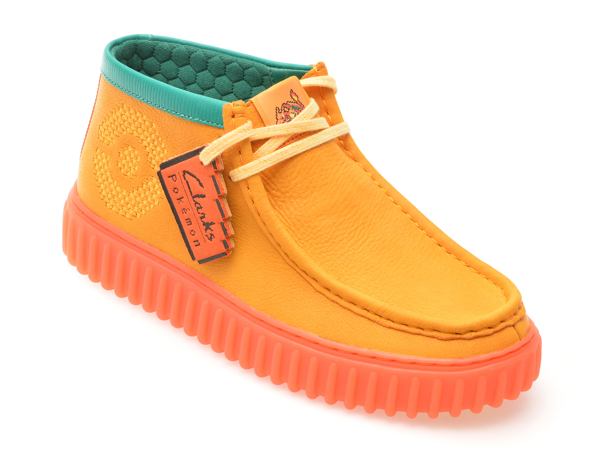 Clarks Torhill Explore - Ghete Piele Naturală Portocalii