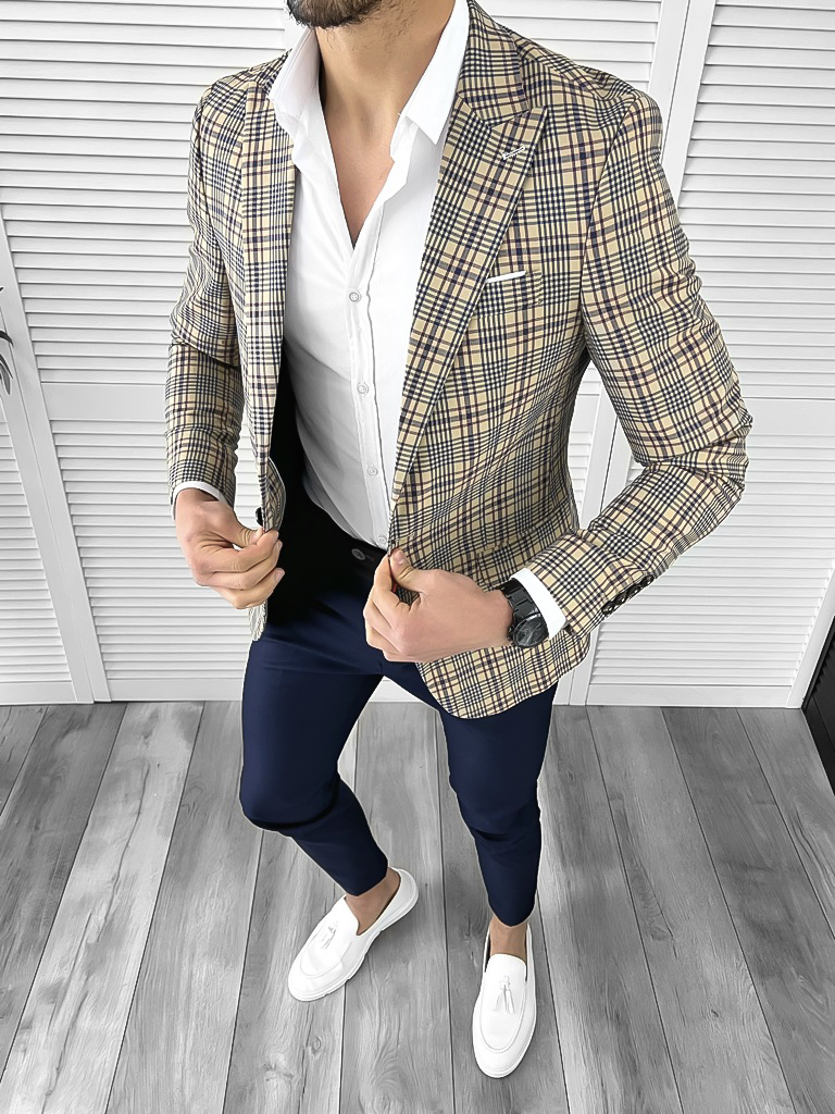 Tinuta Smart Casual Barbati 3 Piese Eleganta - imagine 2