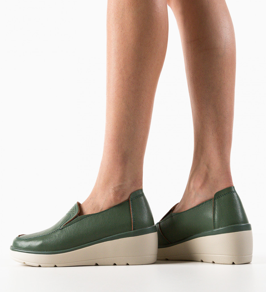 Pantofi Casual Sanam Verzi | Stil și Confort - imagine 4