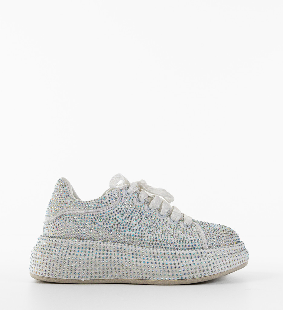 Pantofi Casual Albi Dama - Confort și Stil - imagine 4