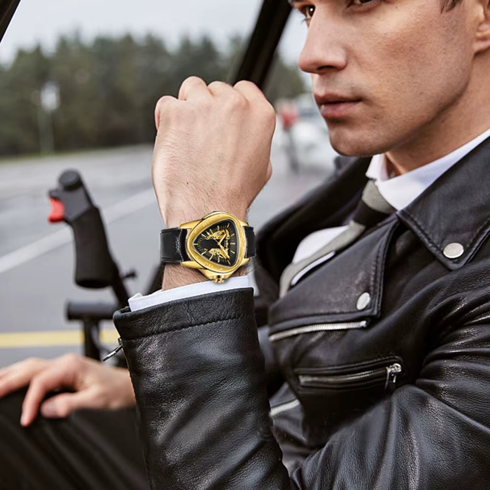 Ceas Barbatesc Winner Automatic Piele - imagine 2