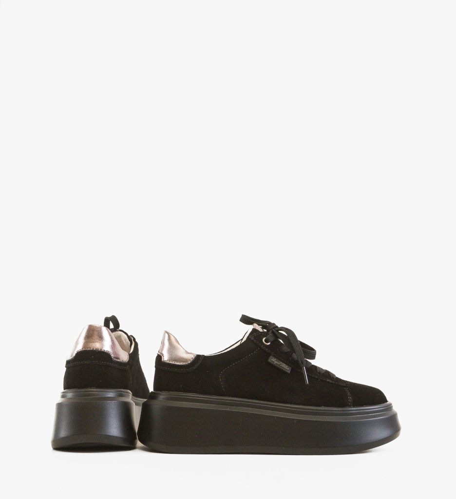 Sneakers Dama Kamin Negri - Confort și Stil - imagine 5