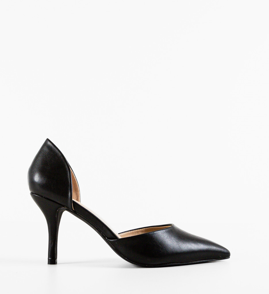 Pantofi Neshan Negri - Eleganță și Stil - imagine 4