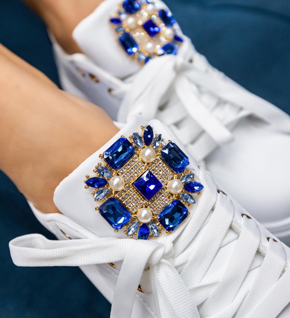 Sneakers Tibby Albastri - Confort și Stil - imagine 5
