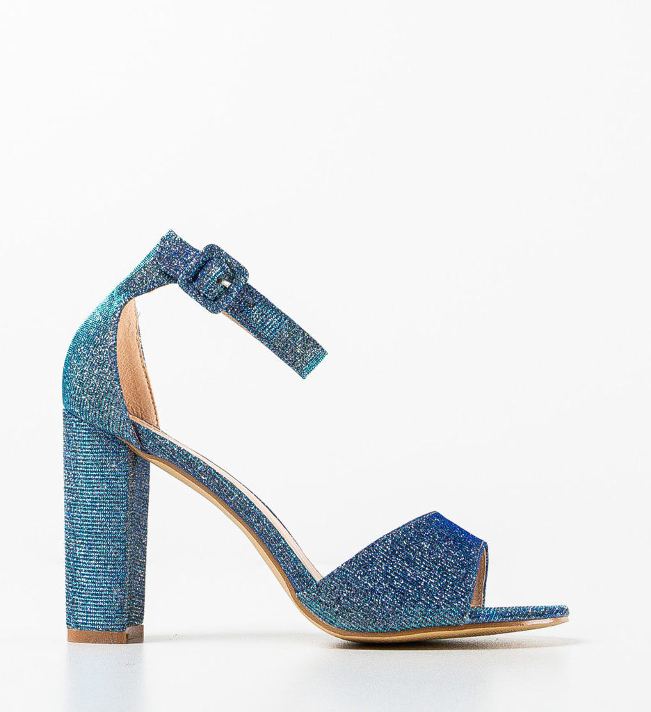 Sandale Voyay Albastre Elegante - imagine 4