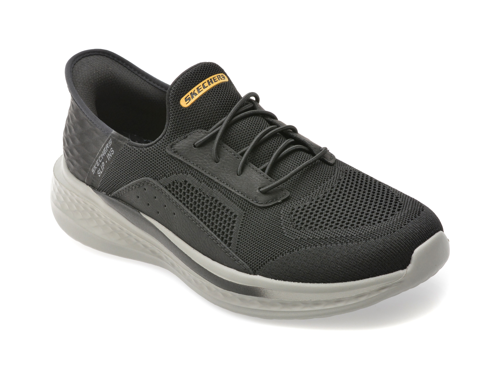 Pantofi Skechers SLADE Negri Confort Slip-on