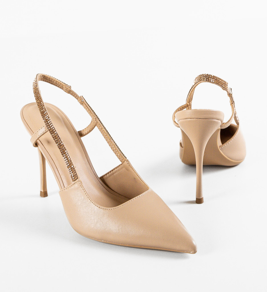 Pantofi Lourdusamy Bej | Eleganță și Confort - imagine 9