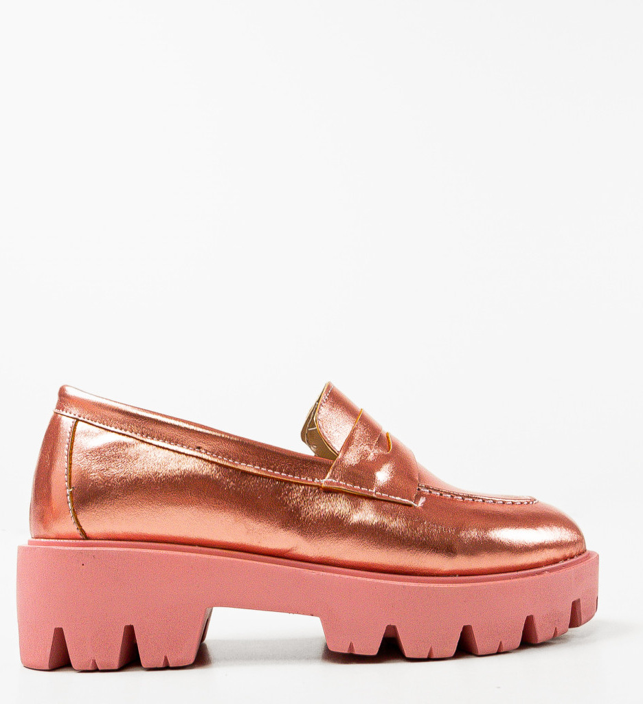 Pantofi Casual Dama Gyna Roz - Confort și Stil - imagine 5