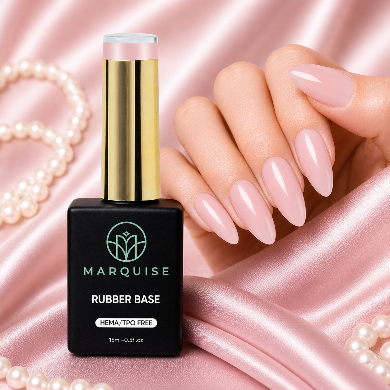 Picadili Rubber Base HEMA Free 15ml Marquise - imagine 2
