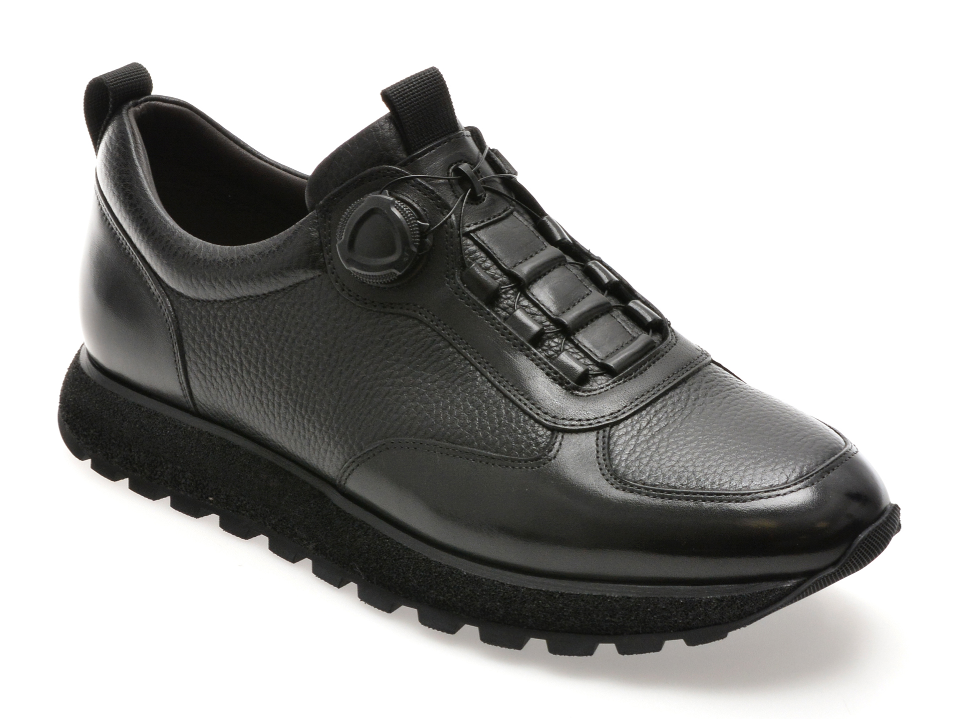 Pantofi Sport EPICA Negri din Piele Naturală