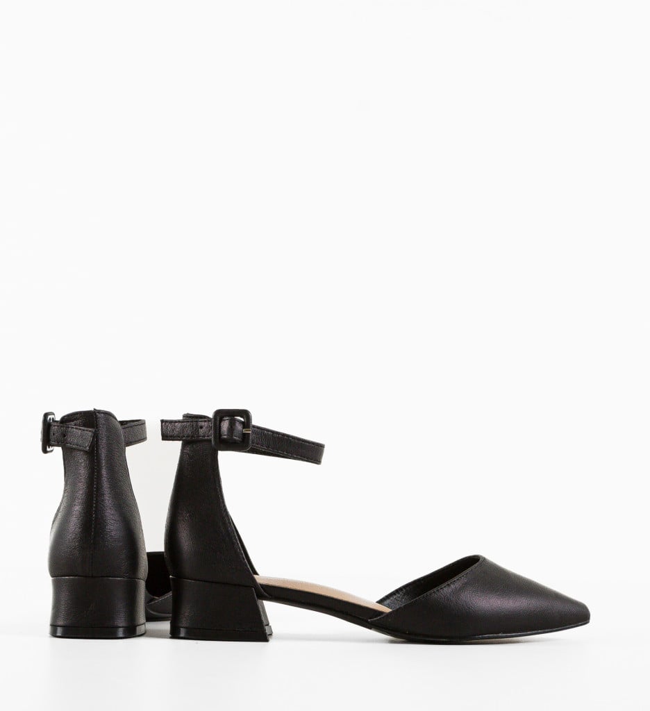 Pantofi Dama Althea Negri cu Toc Eleganți - imagine 10