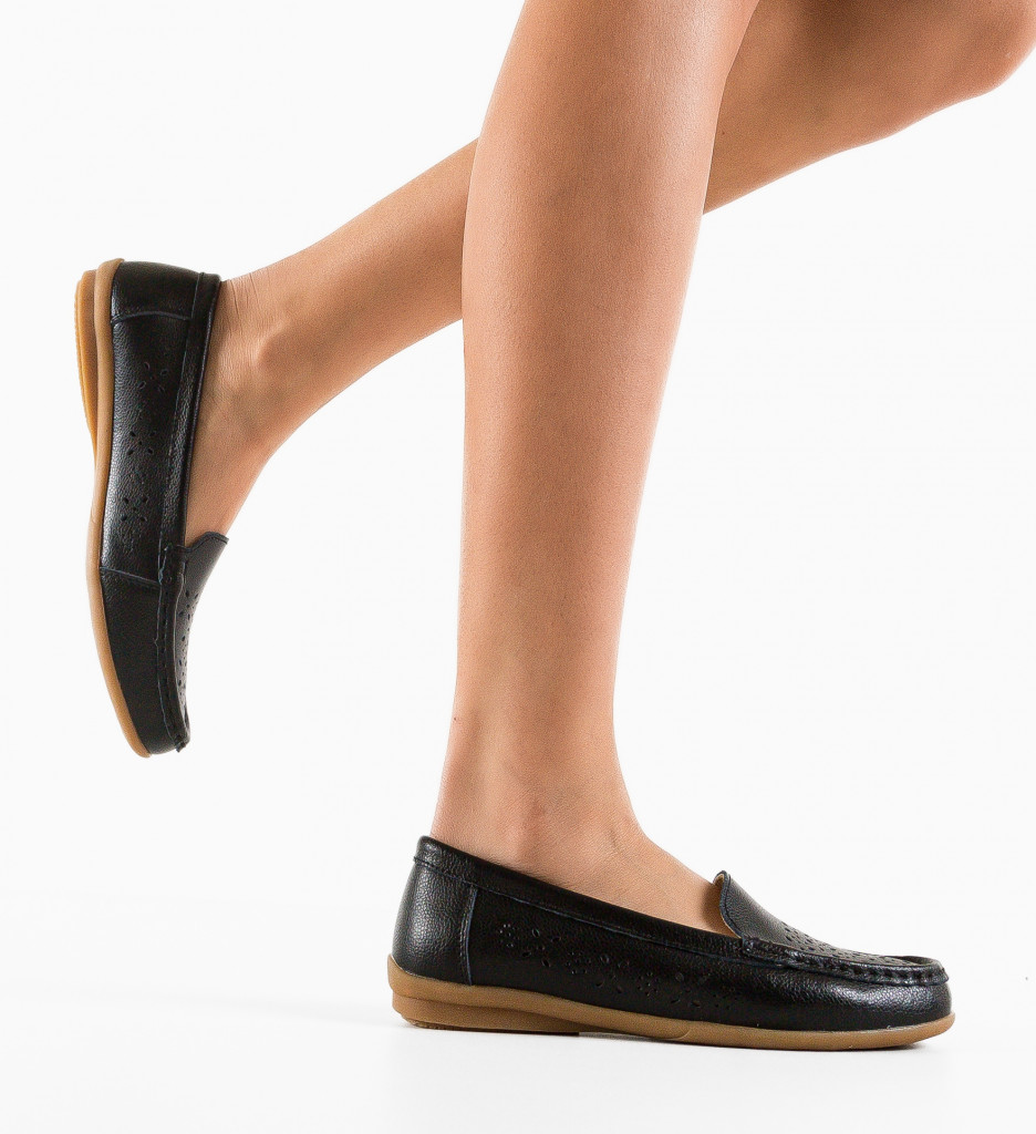 Pantofi Casual Negri | Confort și Stil Zilnic - imagine 2