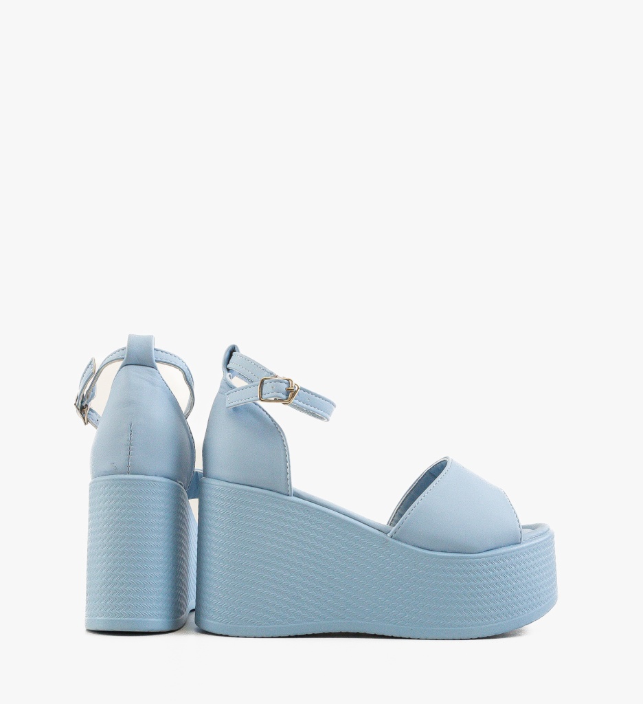 Platforme Dama Tamar Albastre | Eleganță și Confort - imagine 5