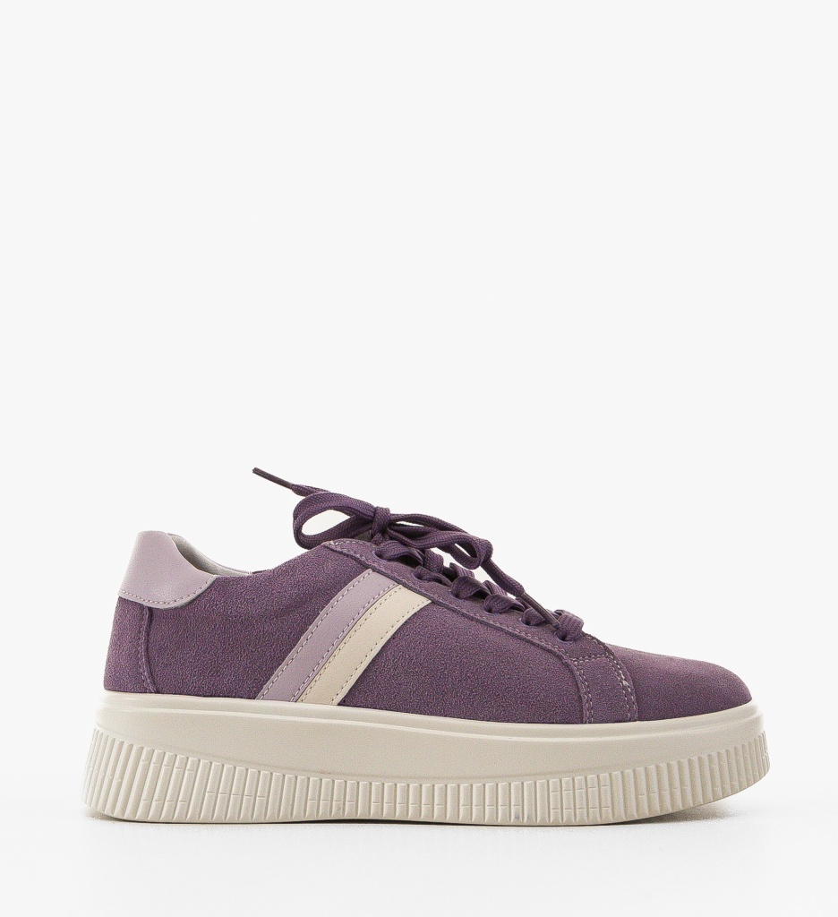 Sneakers Dama Wansa Mov - Confort și Stil - imagine 4