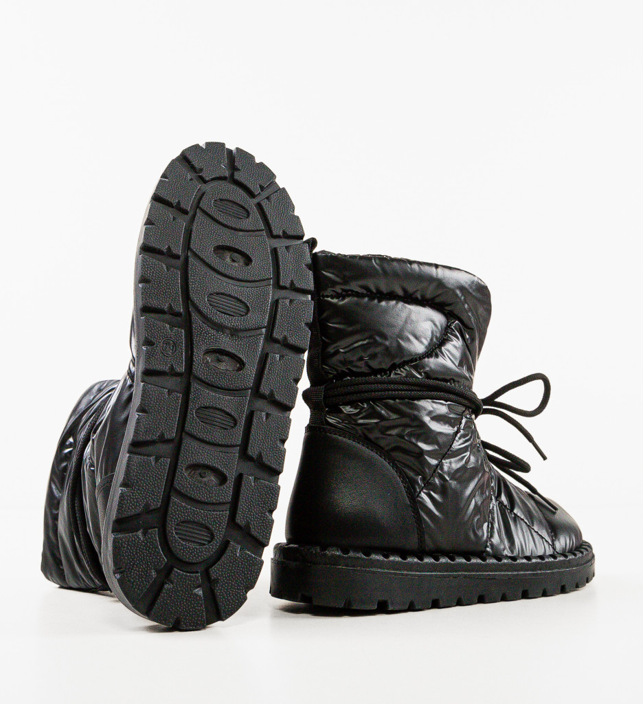 Ghete Dama Fygyny Negre - Stil si Confort - imagine 5