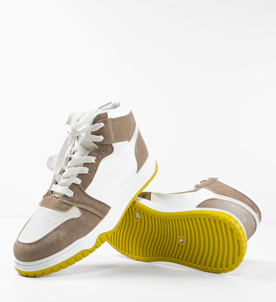 Pantofi Sport Abbey Khaki - Confort și Stil