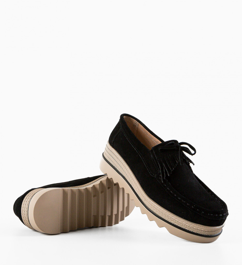 Pantofi Hipok Negri | Confort Zilnic Asigurat - imagine 7