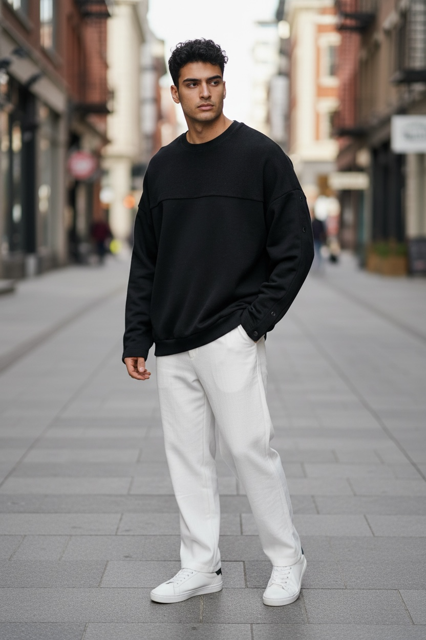 Hanorac Barbati Slim Fit Casual Bumbac