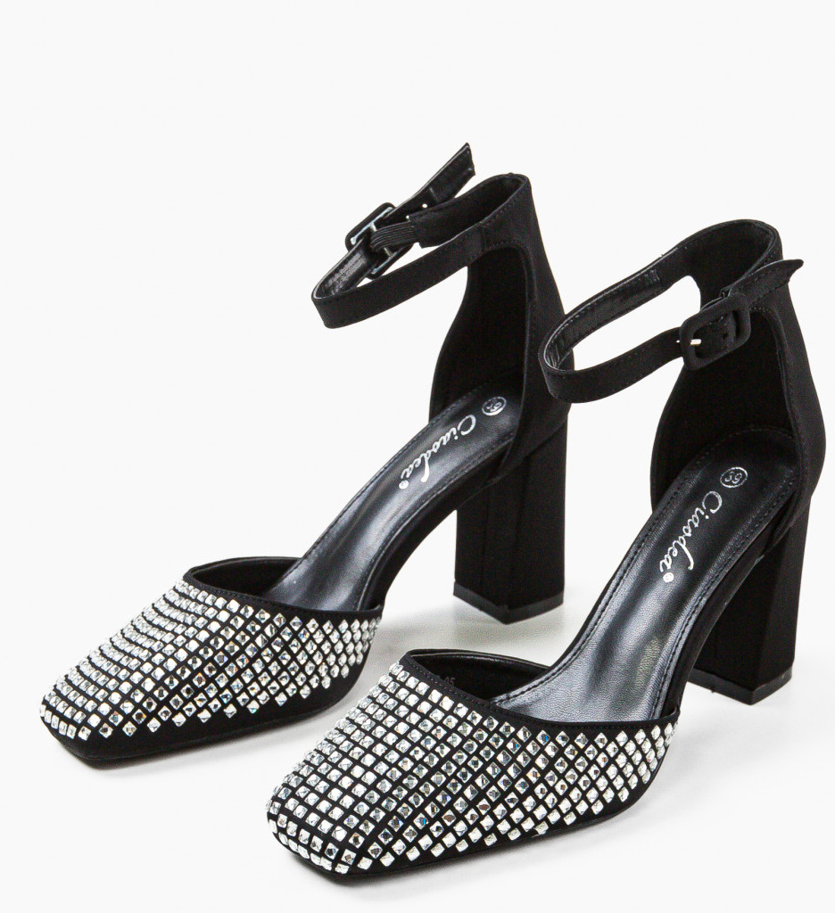 Pantofi Seymour Negri - Eleganță și Stil - imagine 7