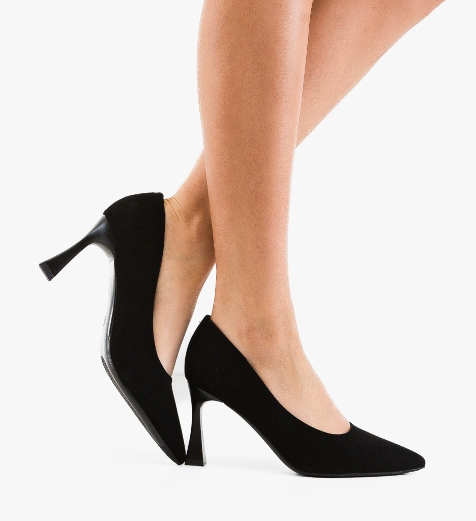 Pantofi Stiletto Dama Lorans Negri | Eleganță și Stil - imagine 5