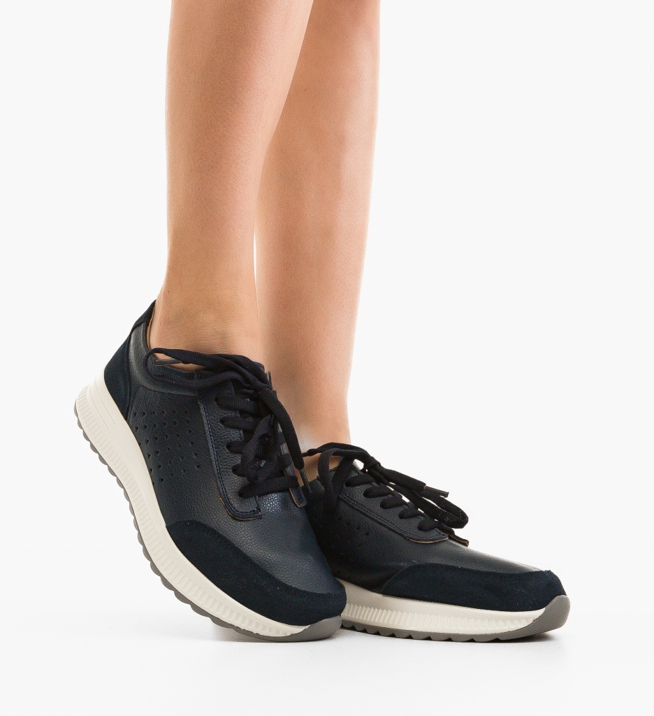 Sneakers Dama Trybary Bleumarin | Confort și Stil