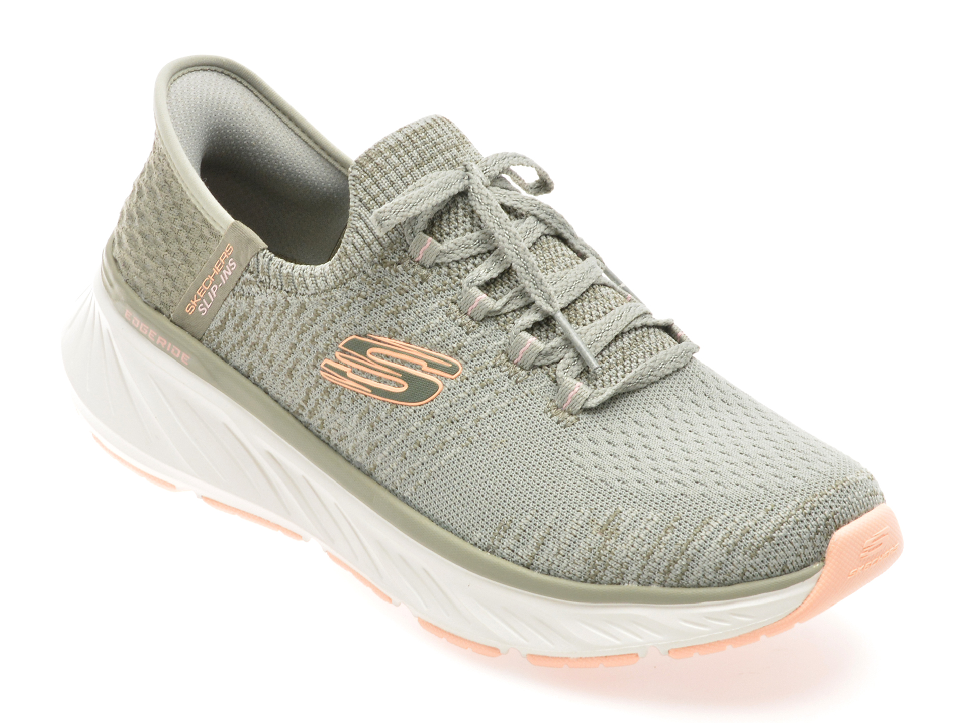 Skechers EDGERIDE Pantofi Sport Verzi Confort
