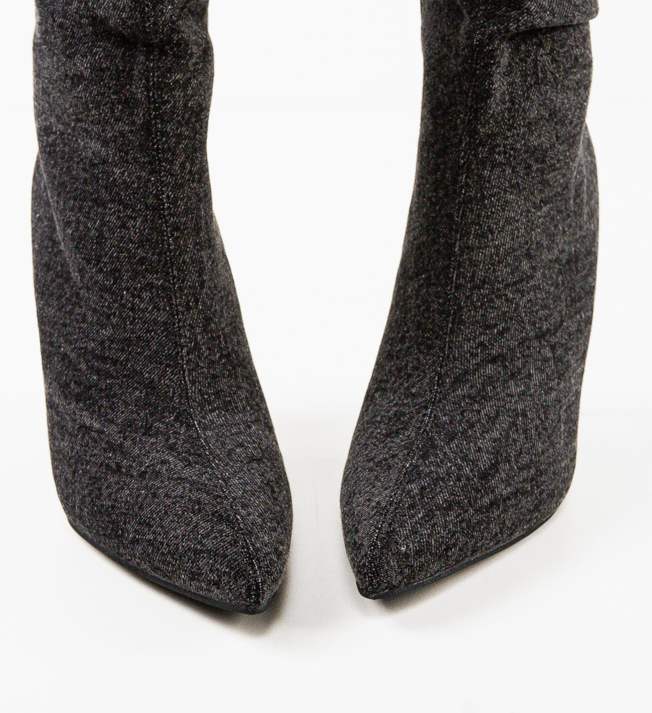 Botine Dama Negre | Eleganță și Stil Versatil - imagine 8