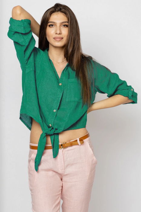 Cămașă Verde In Shopika | Stil Elegant