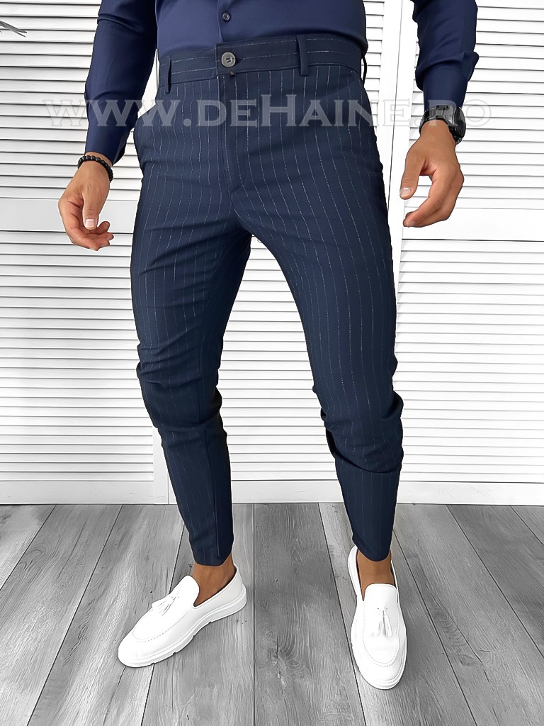 Pantaloni Eleganți Conici Bărbați ZR B7879