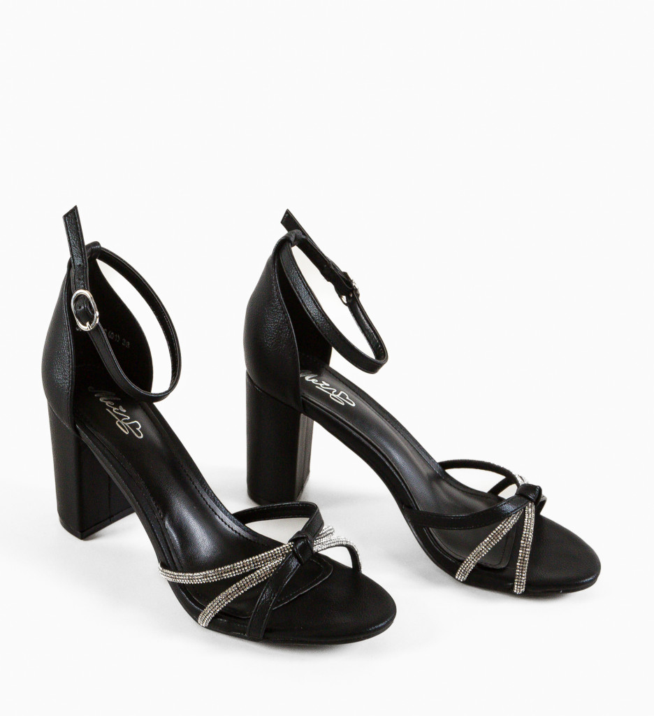 Sandale Toc Petty Negre - Eleganță și Stil - imagine 7