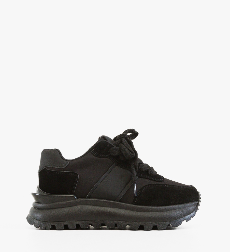 Sneakers Dama Contares Negri | Confort și Stil Urban - imagine 6