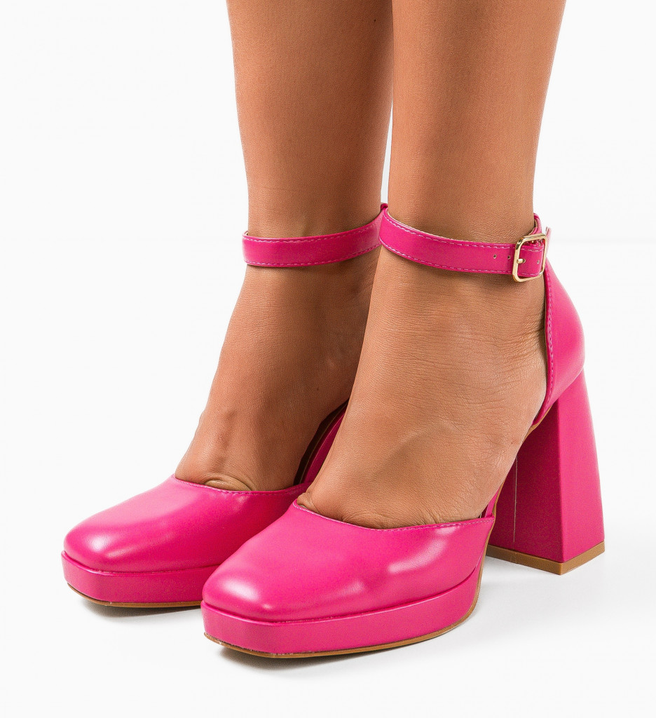 Pantofi Flynn Fuchsia - Eleganță la fiecare pas - imagine 3