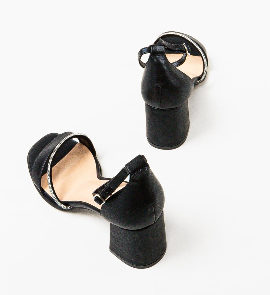 Sandale Dama Calor Negre | Eleganta si Confort - imagine 5